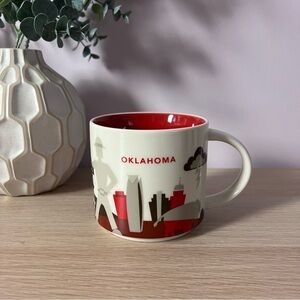Starbucks We Are Here Collection Oklahoma Mug